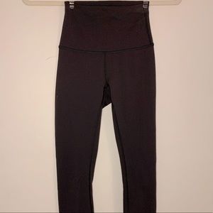 Lululemon Wunder Train HR Tight 25” Size 0